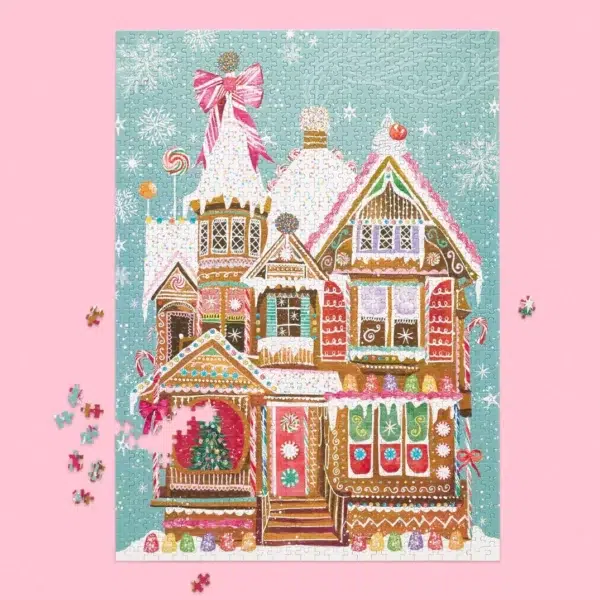 Puzzle Gingerbread House - WerkShoppe - 1000 pièces