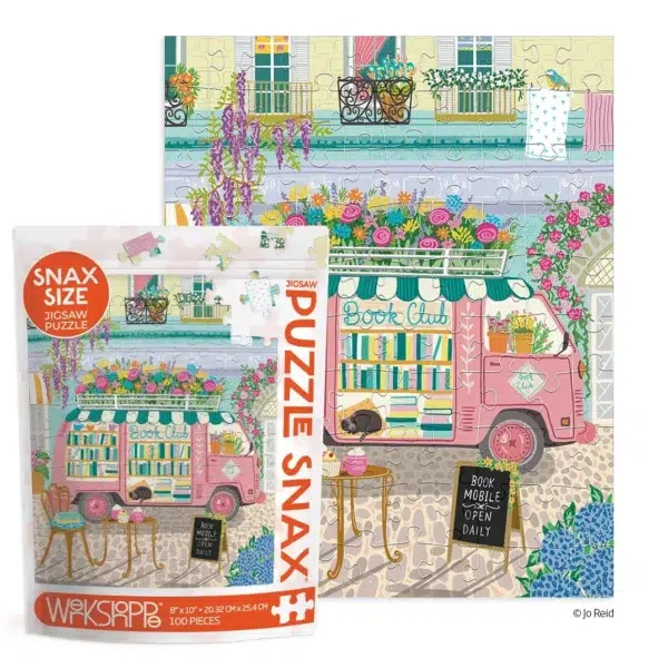 Puzzle Mobile Book Club - WerkShoppe - 100 pièces