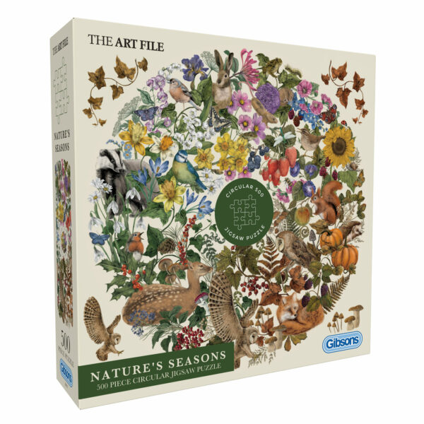 Puzzle NATURE'S SEASONS - Gibsons - 500 pièces