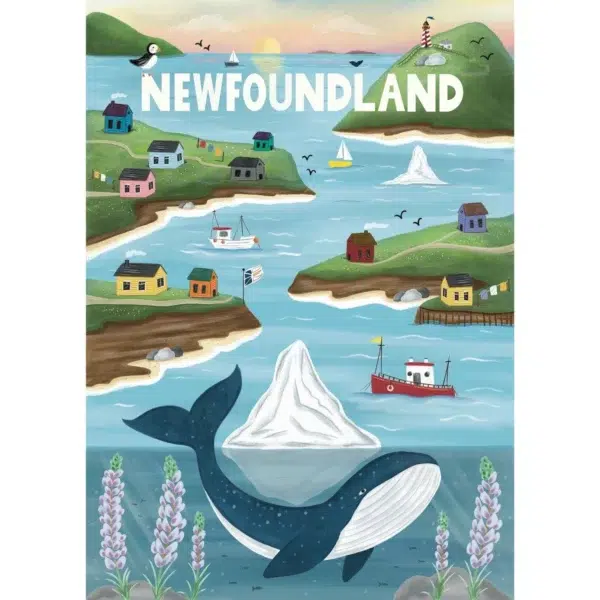 Puzzle Newfoundland Sites - Villager - 500 pièces