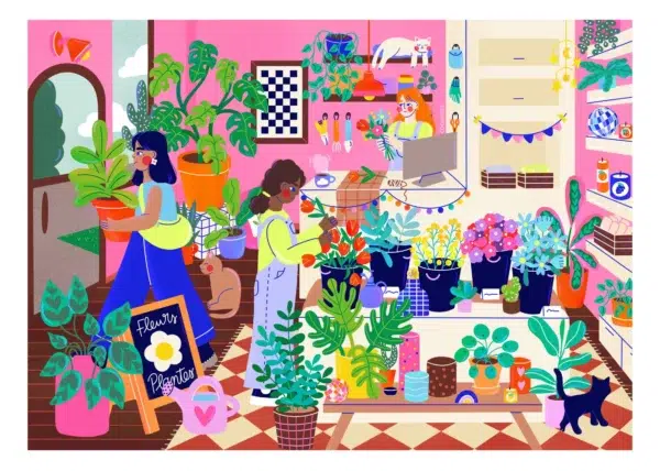 Puzzle Plants & Flowers - Holiyay - 500 pièces