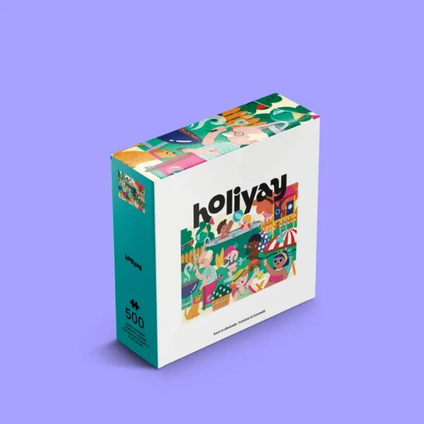 Puzzle Soleil Et Limonade - Holiyay - 500 pièces