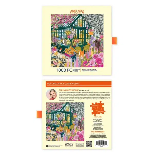 Spring Greenhouse2 Puzzle Spring Greenhouse - WerkShoppe - 1000 pièces