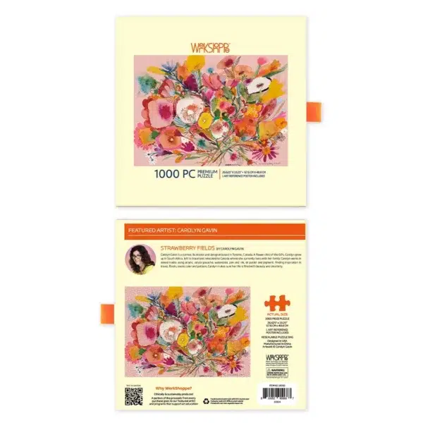 Puzzle Strawberry Fields - WerkShoppe - 1000 pièces