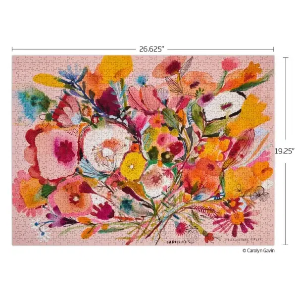 Puzzle Strawberry Fields - WerkShoppe - 1000 pièces