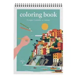 Carnet de coloriage A4 Voyage Voyage - Maison Joliette