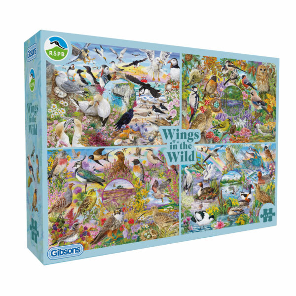 Puzzle WINGS IN THE WILD - Gibsons - 4x500 pièces