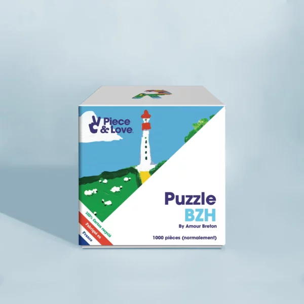 Puzzle BZH - Piece & Love - 1000 pièces