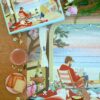 Puzzle CAMPER BY THE OCEAN - Vissevasse - 1000 pièces