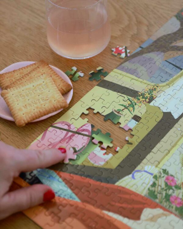 Puzzle CAMPER BY THE OCEAN - Vissevasse - 1000 pièces