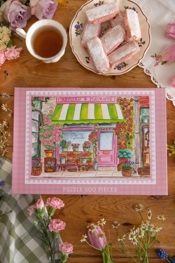 Chez le Fleuriste Puzzle Chez le Fleuriste - Caro from Woodland - 500 pièces