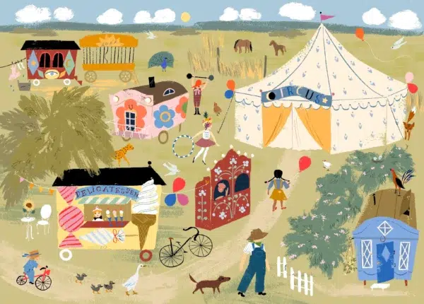 Circus2 Puzzle Circus - Tyyni - 1000 pièces