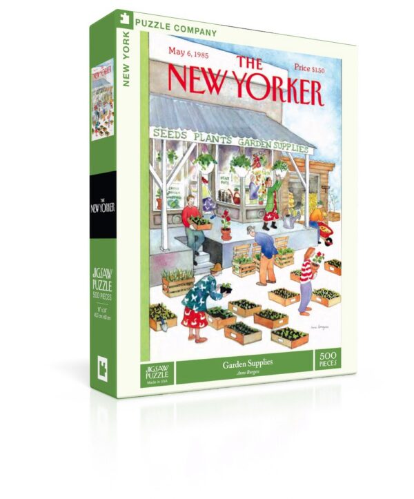 Puzzle Garden Supplies - New York Puzzle Company - 500 pièces