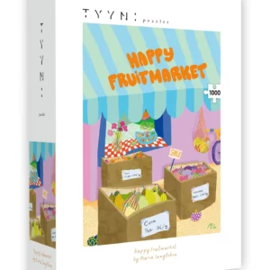 Puzzle Happy Fruitmarket - Tyyni - 1000 pièces