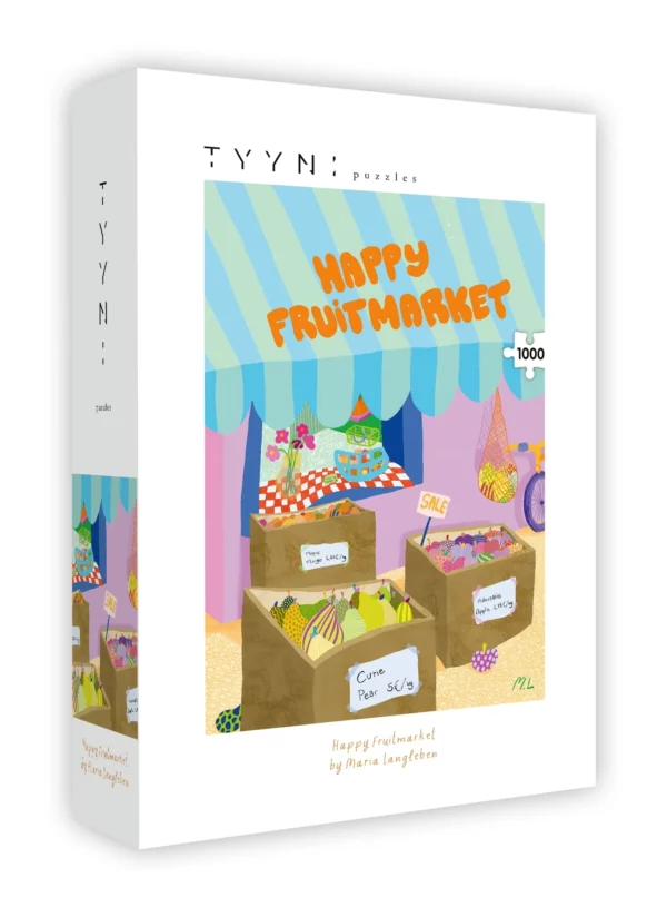 Puzzle Happy Fruitmarket - Tyyni - 1000 pièces