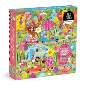 Puzzle Hoppin' Around - Mudpuppy - 500 pièces