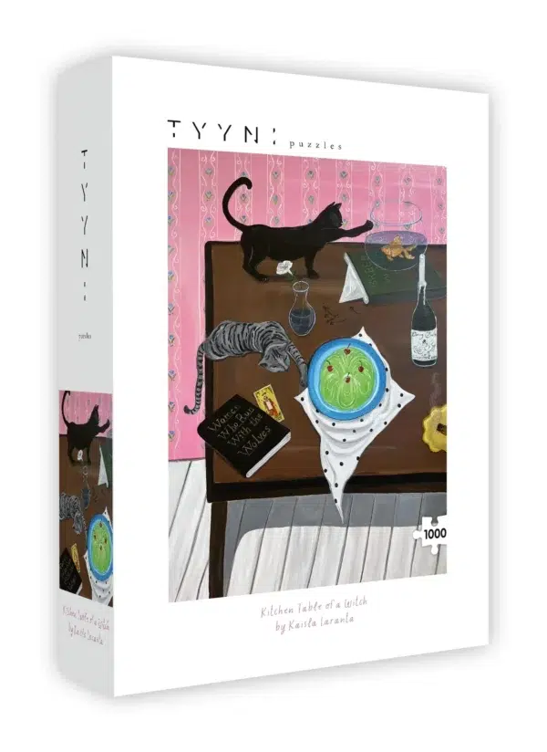 Puzzle Kitchen Table of a Witch - Tyyni - 1000 pièces