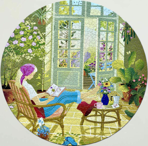 Puzzle MORNING GLOW- Vissevasse - 1000 pièces