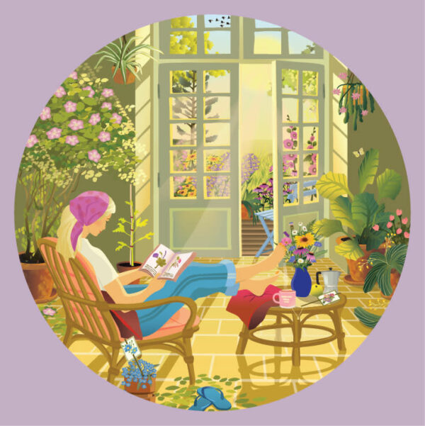 Puzzle MORNING GLOW- Vissevasse - 1000 pièces