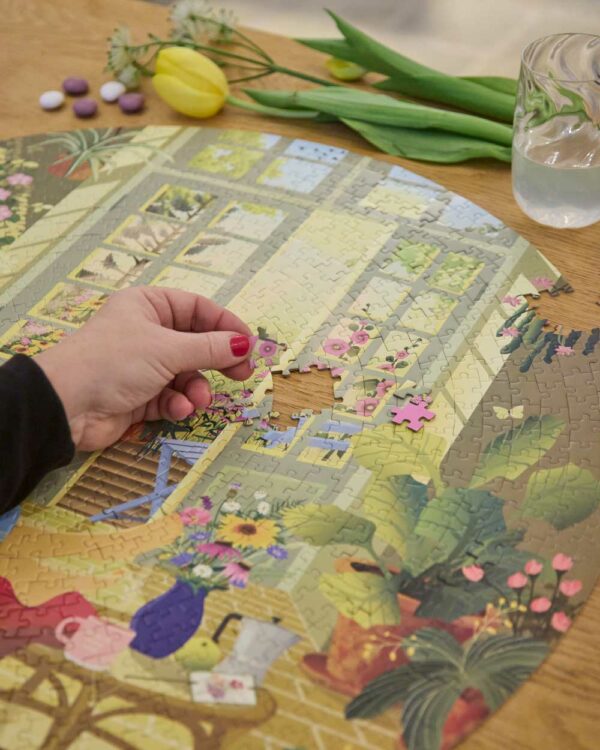 Puzzle MORNING GLOW- Vissevasse - 1000 pièces
