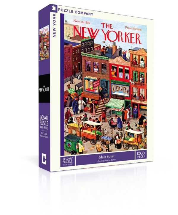 Puzzle Main Street - New York Puzzle Company - 1000 pièces