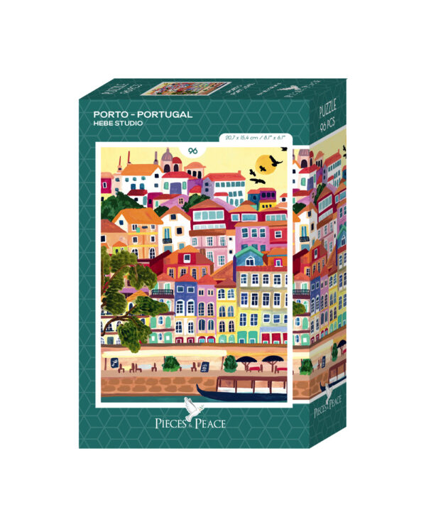 Puzzle Porto Portugal - Pieces & Peace - 96 pièces