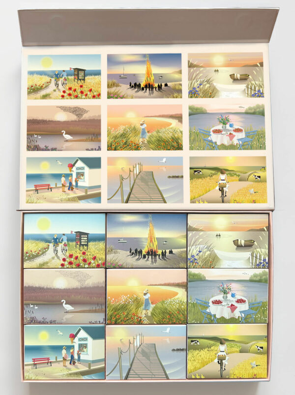 Puzzle SUMMER MOMENTS - Vissevasse - 9x104 pièces
