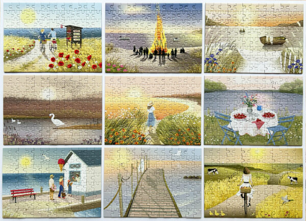 Puzzle SUMMER MOMENTS - Vissevasse - 9x104 pièces