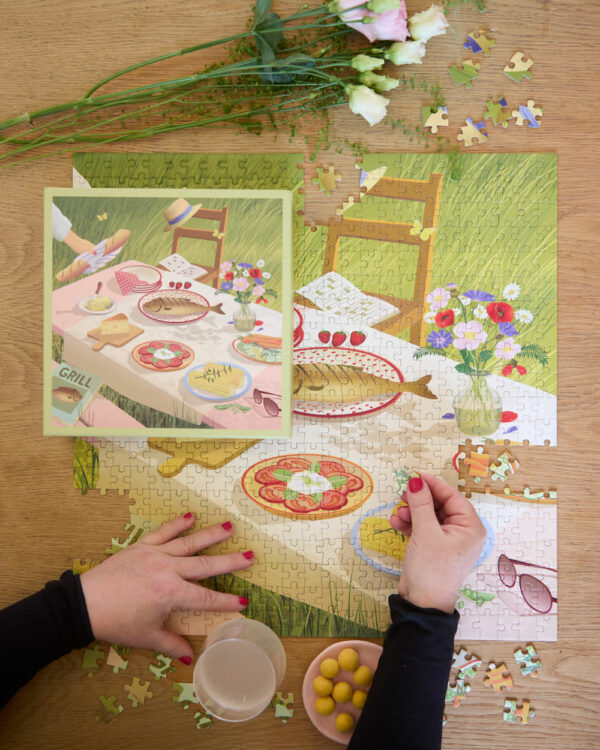 Puzzle SUMMER TABLE & ME - Vissevasse - 500 pièces