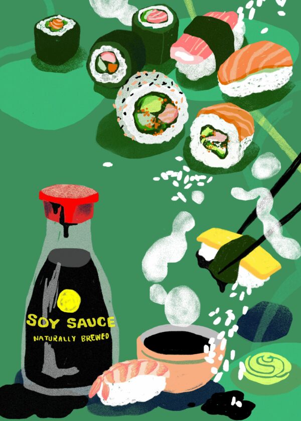 Sushi Lunch2 Puzzle Sushi Lunch - Tyyni - 500 pièces