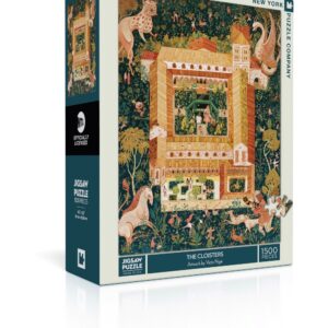 Puzzle The Cloisters - New York Puzzle Company - 1500 pièces