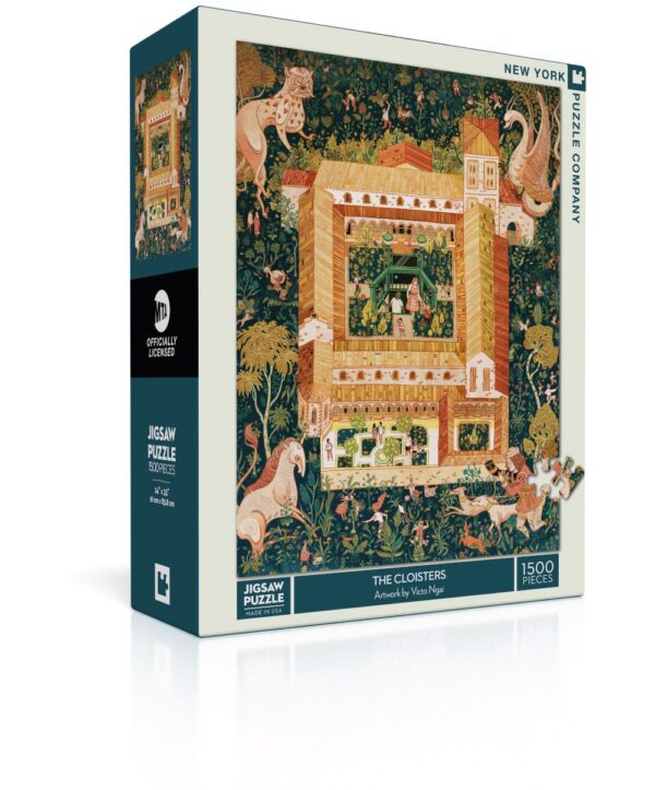 Puzzle The Cloisters - New York Puzzle Company - 1500 pièces