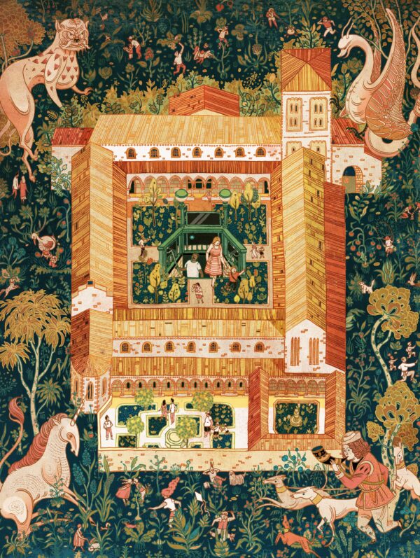 Puzzle The Cloisters - New York Puzzle Company - 1500 pièces