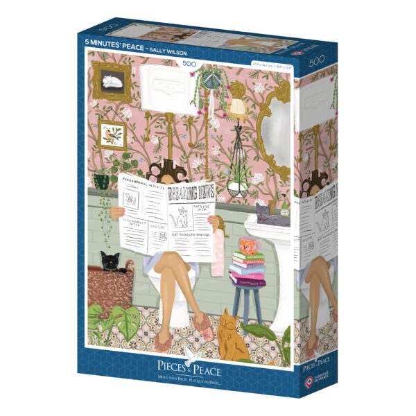 Puzzle 5 Minutes de Tranquilité - Pieces & Peace - 500 pièces