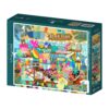 Puzzle Boutique de Souvenirs de Plage - Pieces & Peace - 1000 pièces