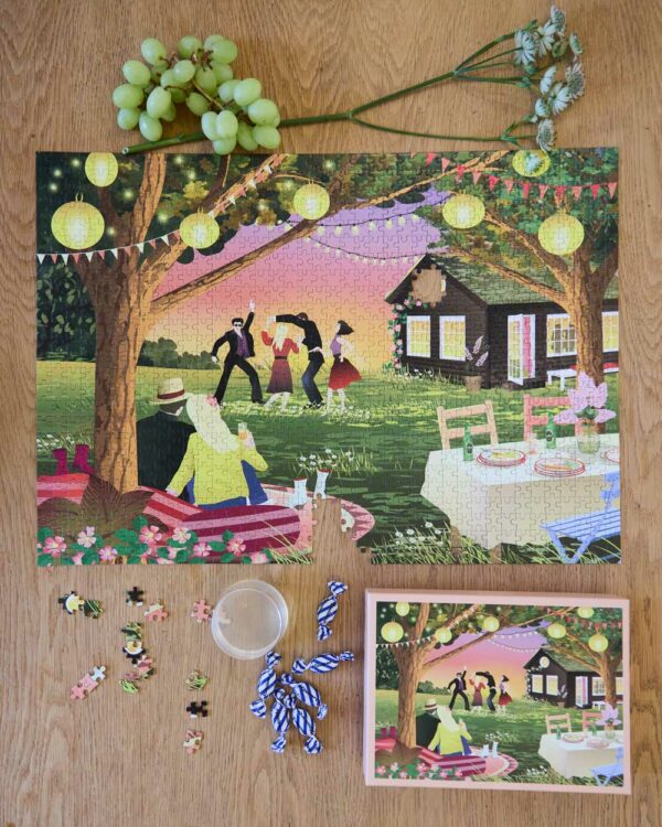 GARDEN PARTY - Puzzle 1000 pcs 4 Puzzle GARDEN PARTY - Vissevasse - 1000 pièces