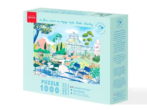 Les fleurs comme un voyage Puzzle Les fleurs comme un voyage - La Petite Epicerie - 1000 pièces