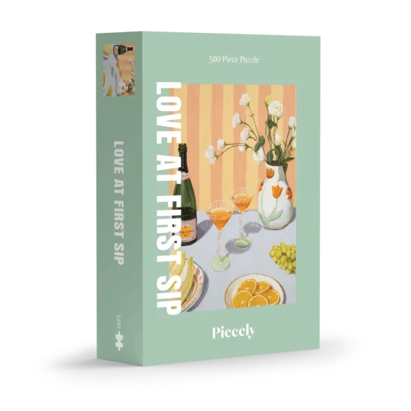 Puzzle Love at First Sip - Piecely - 500 pièces