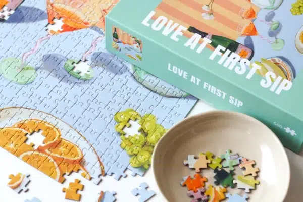 Puzzle Love at First Sip - Piecely - 500 pièces