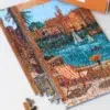 Mini Puzzle Menton3 Puzzle Menton France - Piecely - 99 pièces