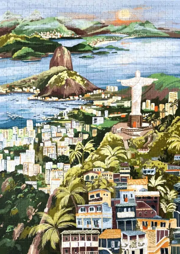 Puzzle Rio de Janeiro - Piecely - 1000 pièces