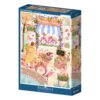 Puzzle Vélos Fleuris - Pieces & Peace - 500 pièces