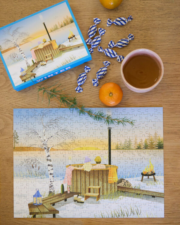 Puzzle WINTER - Vissevasse - 300 pièces