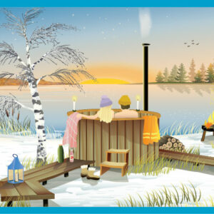 Puzzle WINTER - Vissevasse - 300 pièces