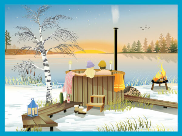 Puzzle WINTER - Vissevasse - 300 pièces