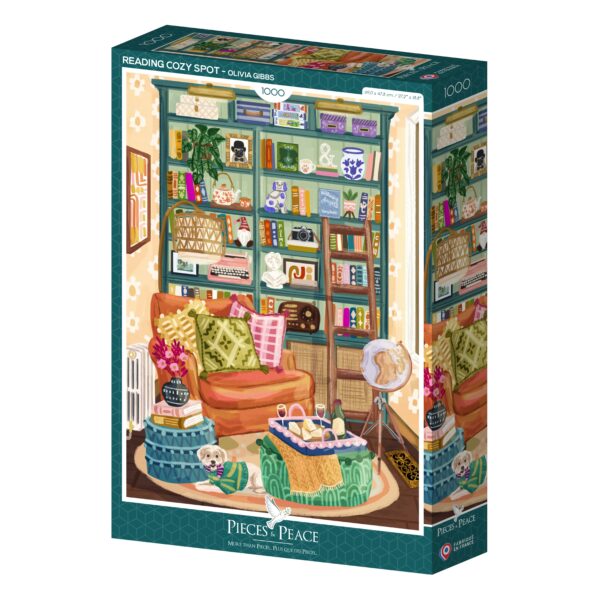 Puzzle Coin Lecture Douillet - Pieces & Peace - 1000 pièces