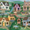 Cottage Lane2 Puzzle Cottage Lane - Pieces & Peace - 1500 pièces