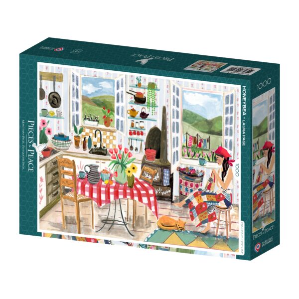 Puzzle Honeybea - Pieces & Peace - 1000 pièces