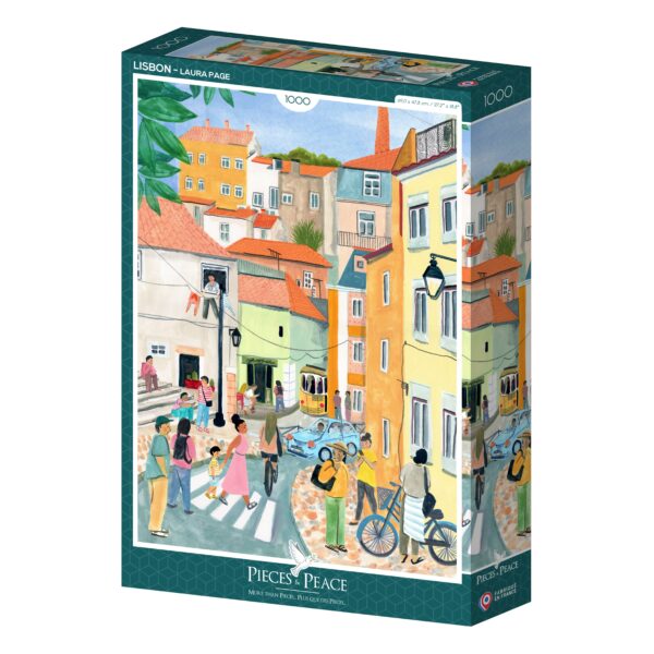 Puzzle Lisbonne - Pieces & Peace - 1000 pièces