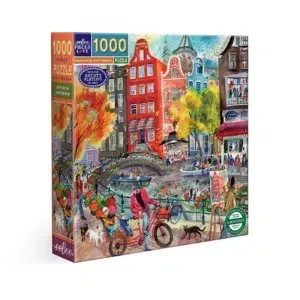 Puzzle ARTISTS IN AMSTERDAM - eeBoo - 1000 pièces